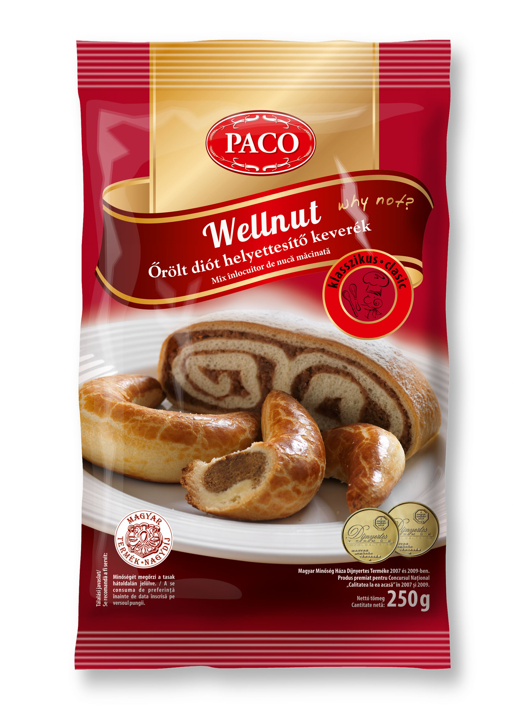 PACO Wellnut Klasszikus diópótló 250g